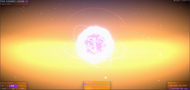 The Cosmic Loom – screenshot 1