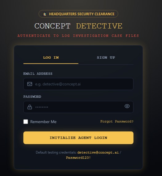 Concept Detective AI – screenshot 2