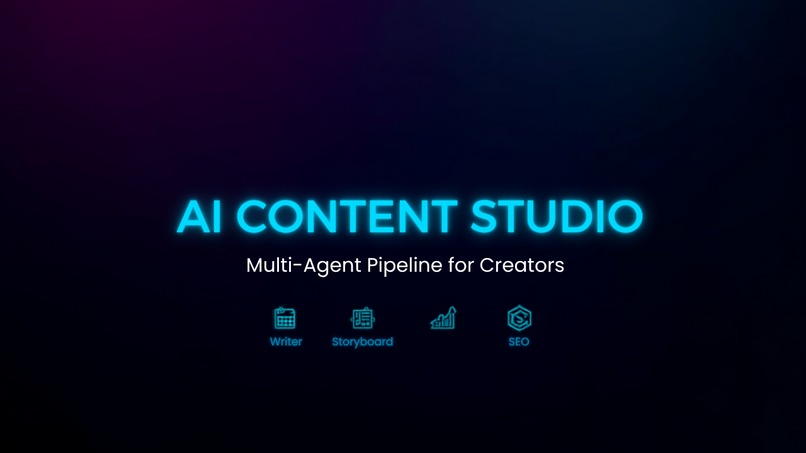 AI Content Studio: Multi-Agent Pipeline – screenshot 1