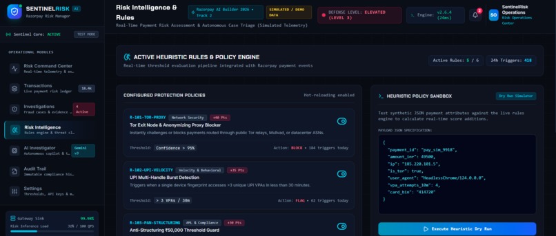 SentinelRisk AI – screenshot 6