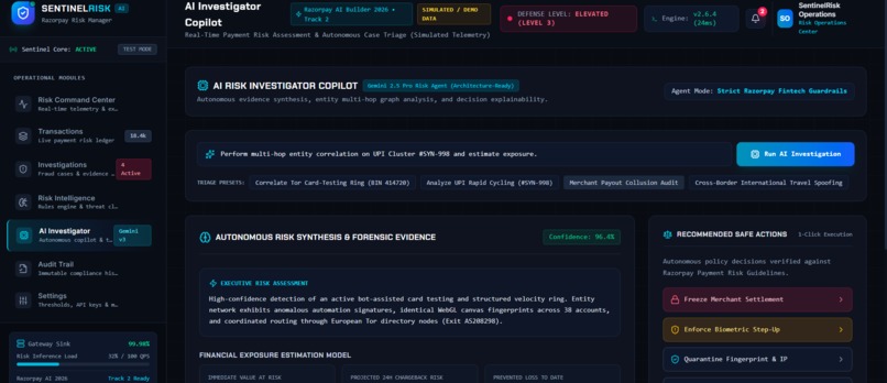 SentinelRisk AI – screenshot 8