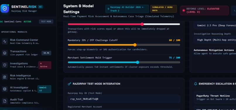SentinelRisk AI – screenshot 12