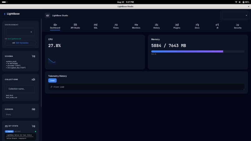 LightBase – screenshot 1