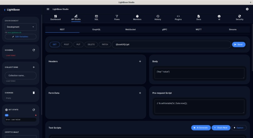 LightBase – screenshot 2