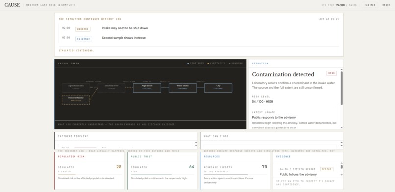 CAUSE: Learn by Living the Consequences – screenshot 3