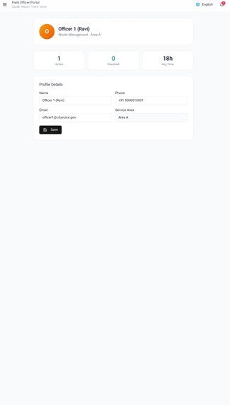 City Voice — Smart Civic Complaints – screenshot 9