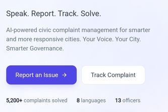 City Voice — Smart Civic Complaints