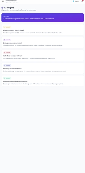 City Voice — Smart Civic Complaints – screenshot 3