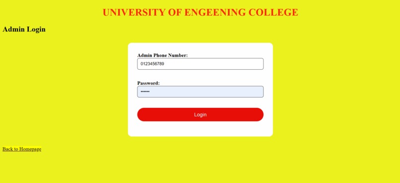 Smart Campus Guardian – screenshot 5