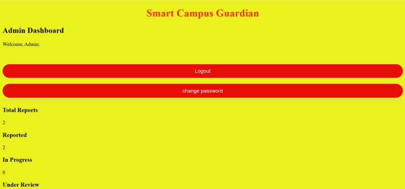 Smart Campus Guardian – screenshot 6