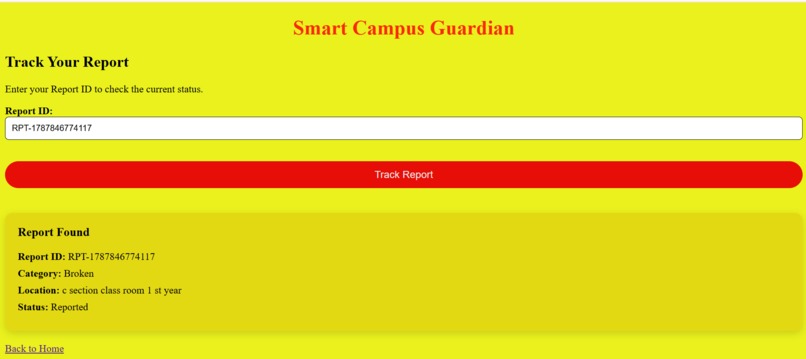 Smart Campus Guardian – screenshot 11