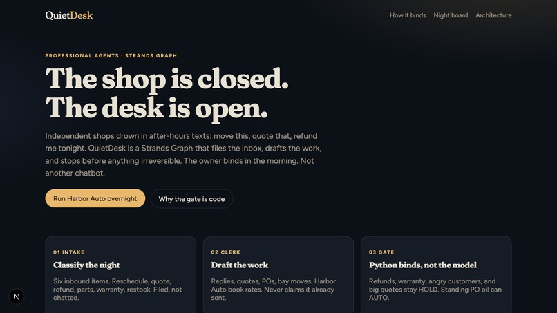 QuietDesk – screenshot 4