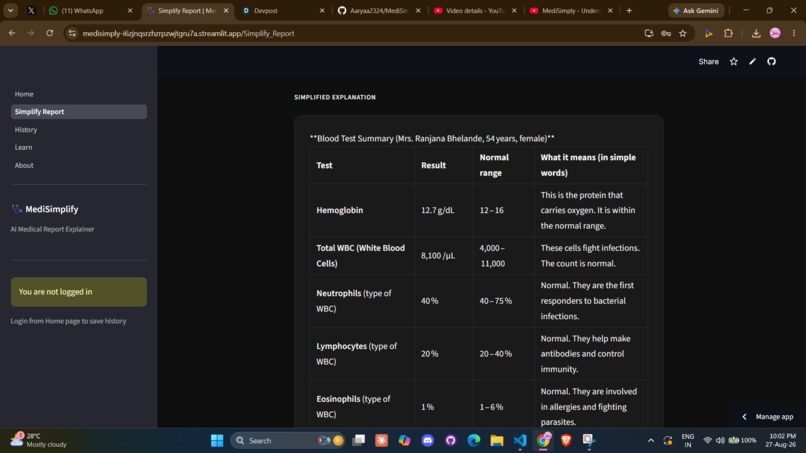 MediSimply - AI Medical Report Explainer – screenshot 12