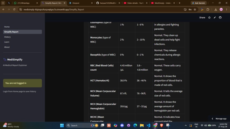MediSimply - AI Medical Report Explainer – screenshot 13