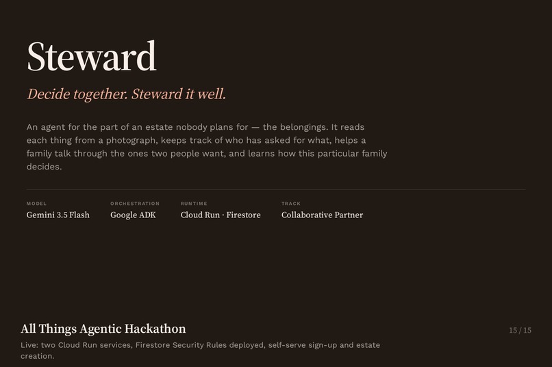 Steward – screenshot 1