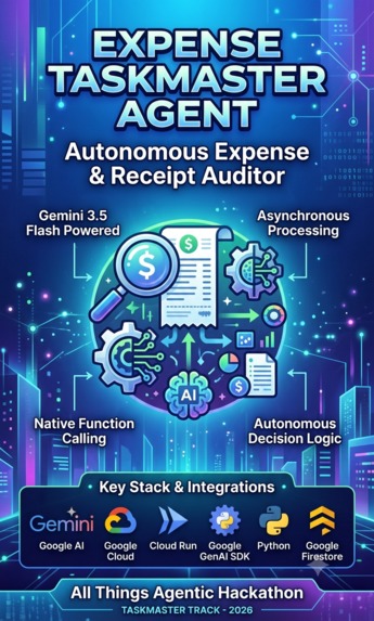 expense-taskmaster-agent – screenshot 1