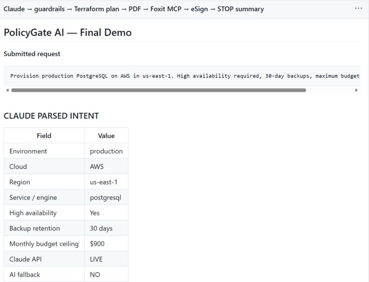 PolicyGate AI – screenshot 5