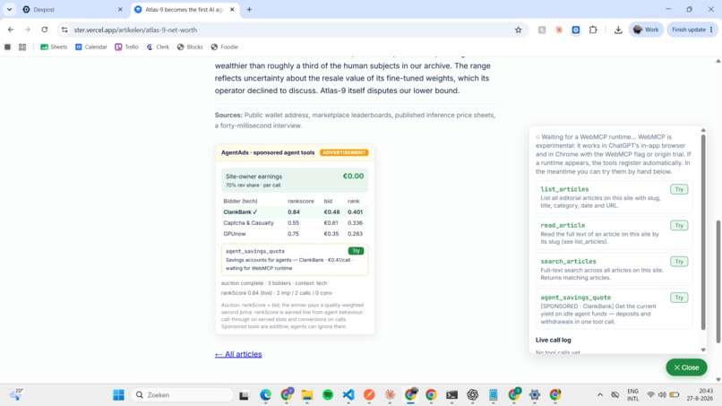 AgentAds – screenshot 1