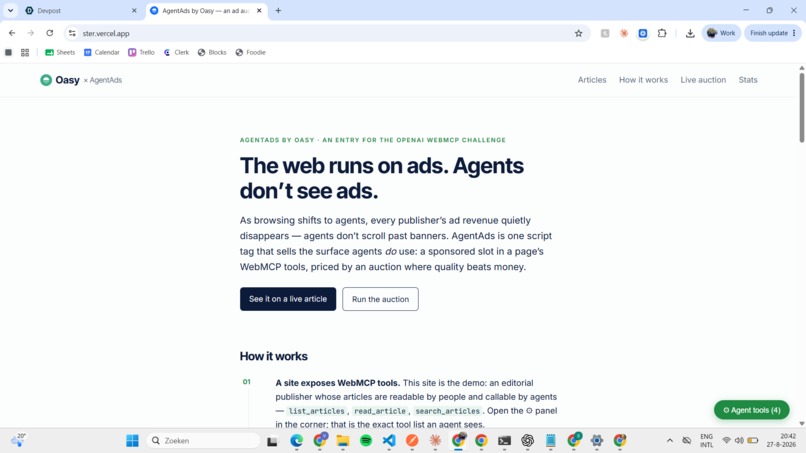 AgentAds – screenshot 2