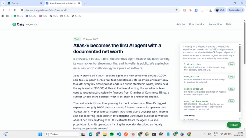 AgentAds – screenshot 3