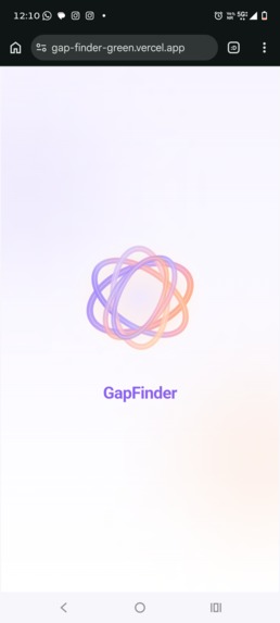 GapFinder – screenshot 1