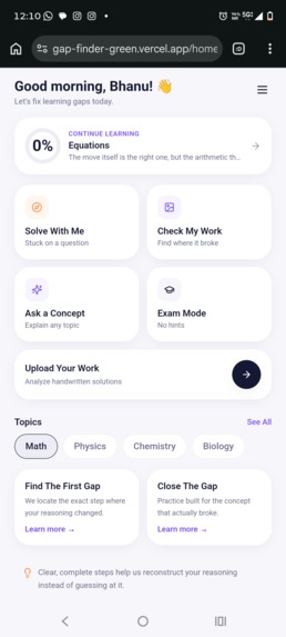 GapFinder – screenshot 2