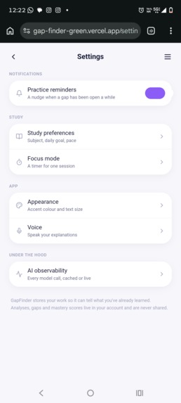 GapFinder – screenshot 12