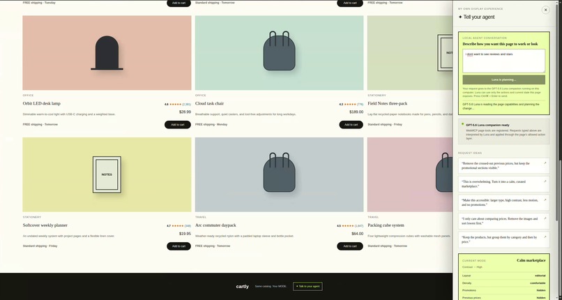 WebMCP-Challenge – screenshot 1