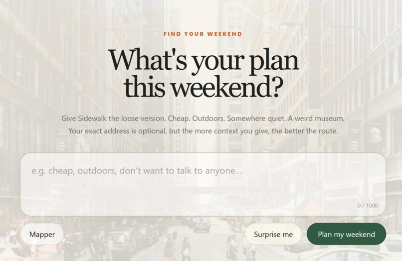 SideWalk – screenshot 1