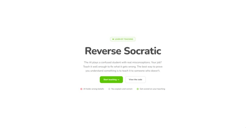 Reverse Socratic – screenshot 1