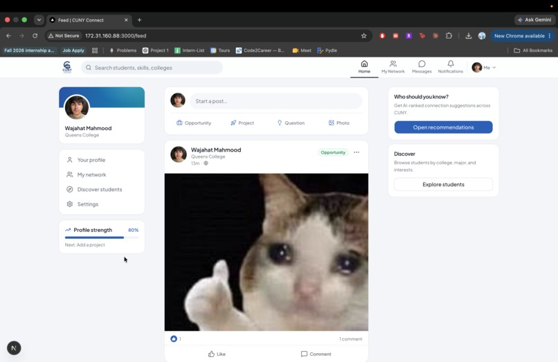 CUNY Connect  – screenshot 1