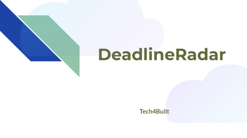 DeadlineRadar – screenshot 1