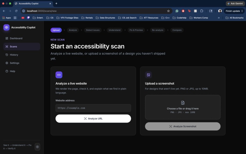 Accessibility Copilot – screenshot 1