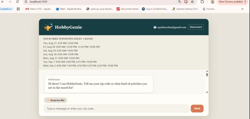 HobbyGenie – screenshot 3