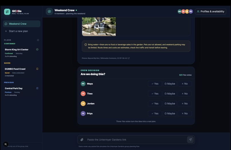 GC2Go – screenshot 5