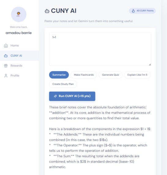 CUNYConnect – screenshot 6