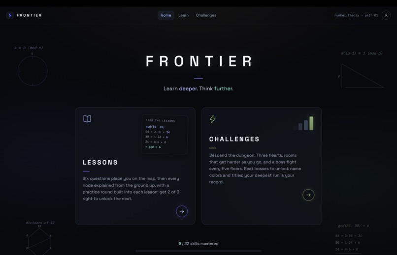Mathematical Frontier – screenshot 1