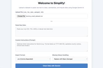 Simplify
