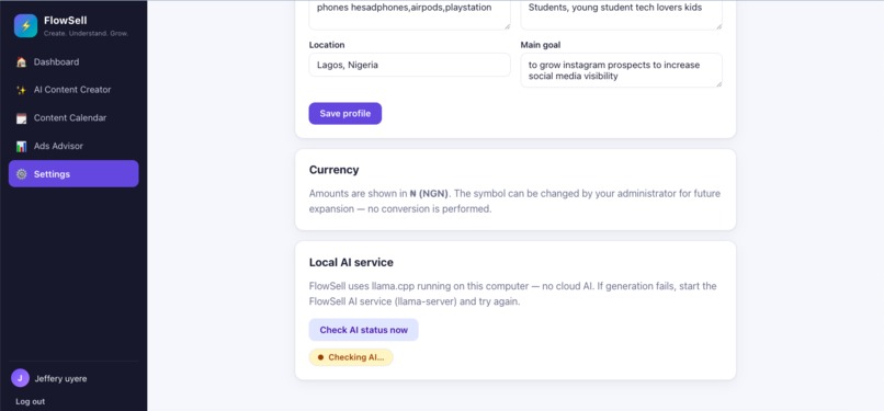 CONTENT CALENDER &ADS CHECKUP – screenshot 2