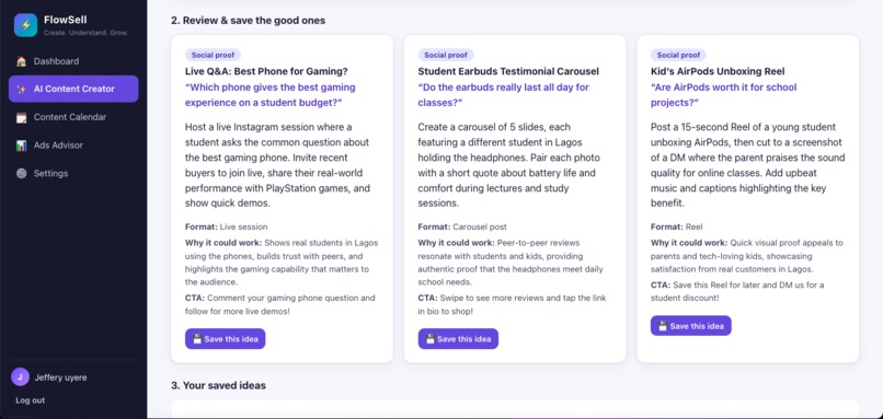 CONTENT CALENDER &ADS CHECKUP – screenshot 8
