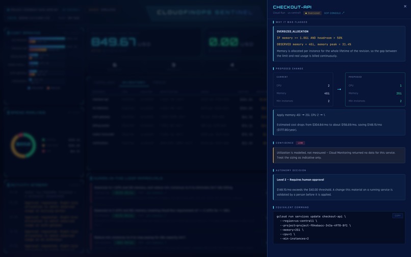 CloudFinOps Sentinel – screenshot 6