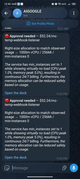 CloudFinOps Sentinel – screenshot 13