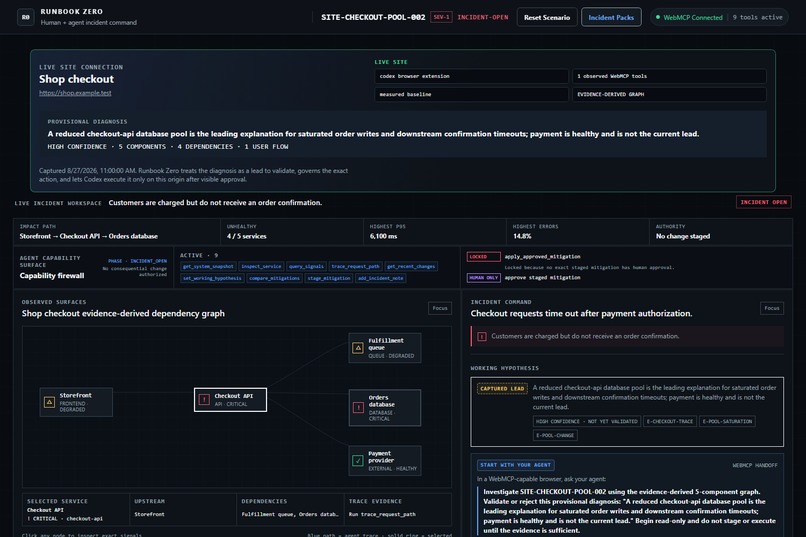 Runbook Zero: Incident Command for the Agentic Web – screenshot 14