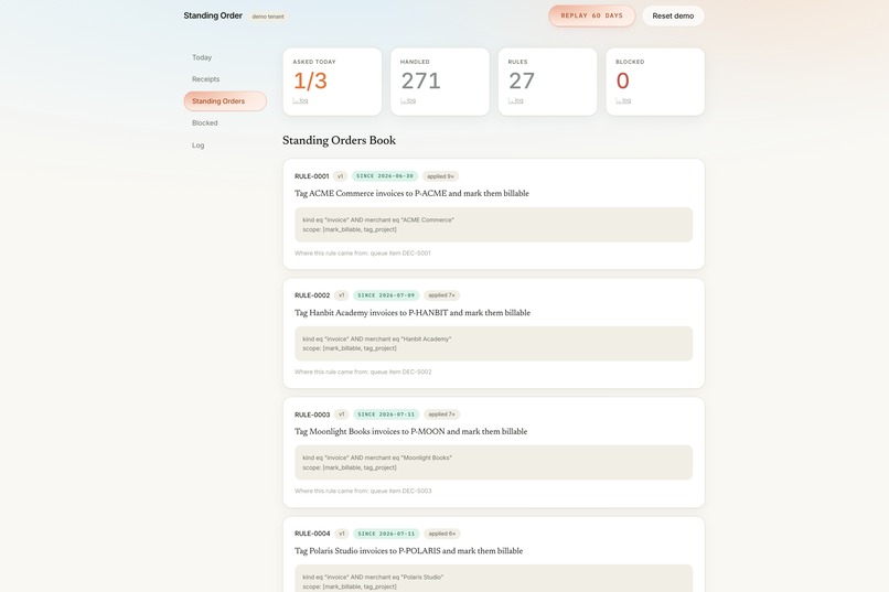 Standing Order – screenshot 9