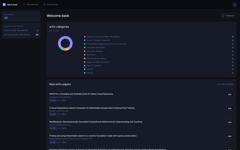 spira-base – screenshot 1