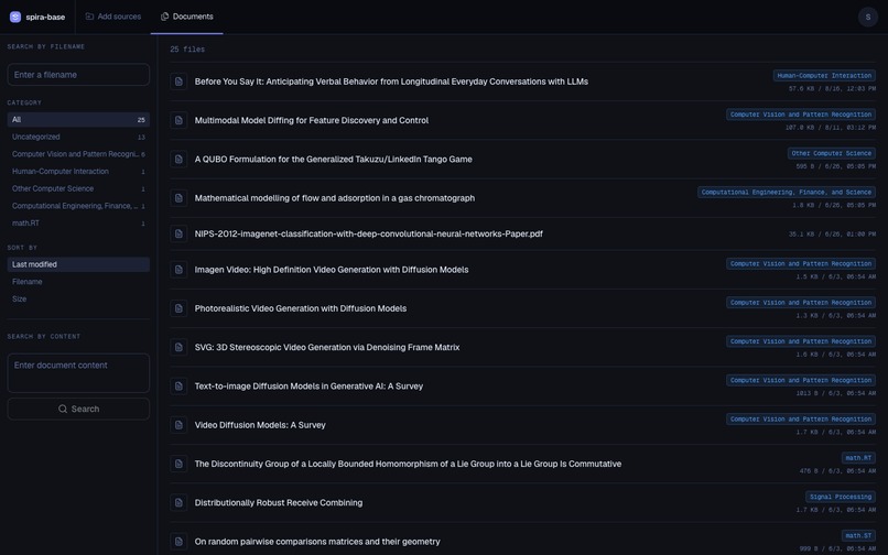 spira-base – screenshot 3