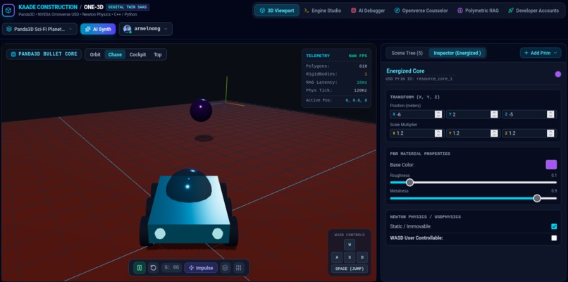 ONE-3D Engine & Digital Twin SaaS – screenshot 2