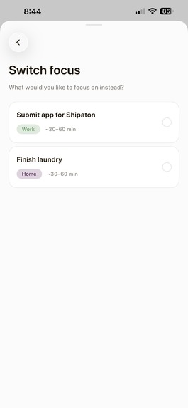Adi: ADHD Planner & Focus – screenshot 9