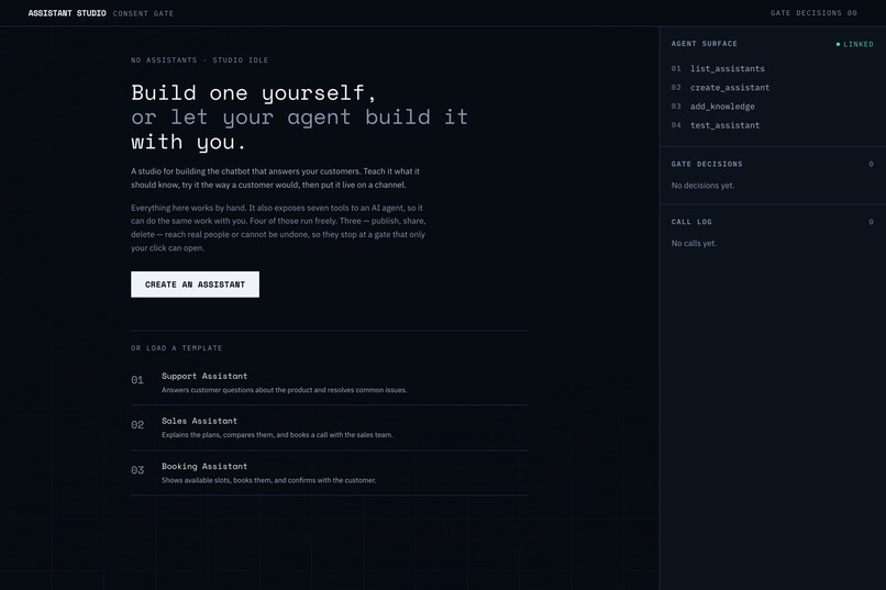 Assistant Studio – screenshot 3