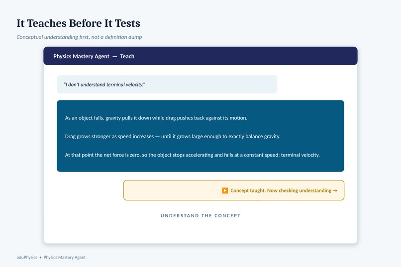 eduPhysics Physics Mastery Agent – screenshot 4